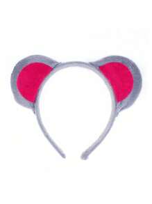 1PC Cartoon Animal Headbands With Ears,Horns, And Hoops-Animal Role Performance Headband Tiger Pig Cat Little Chicken Rabbit Mouse Sheep Cow Monkey Giraffe, Frog, Dog, Bunny, Wolf Headwear, Makeup Party Headwear,Birthday Photo Props, Party,Hairband,Hair Hoop