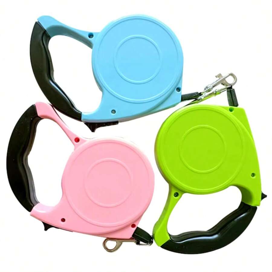 5 Meter Retractable Leash With Control Button For Adjusting Pet Dog