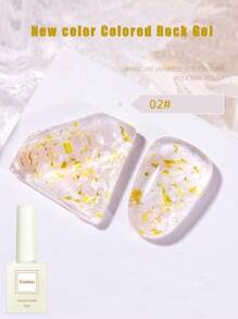 Dung tích 12ml Kiểu dáng Vỏ sò lấp lánh Màu sắc đá Gel Sơn móng tay Gel lấp lánh Đá quý trắng Lấp lánh Màu sắc thời trang Liệu pháp ánh sáng Vỏ sò Gel Nghệ thuật làm móng Sử dụng đèn LED làm móng Gel cơ sở sửa chữa, Lớp phủ gel sửa chữa Thích hợp cho phụ nữ sử dụng tại nhà. - Nhiều màu - Xem 16