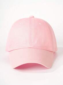 1pc Solid Color Baseball Cap,Adjustable,Sun Protection,Casual Outdoor,Suitable For Spring,Autumn,Travel,Beach Vacation, Unisex Young People Hat, Y2K Style