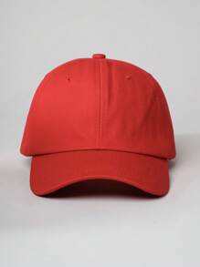 1pc Solid Color Baseball Cap,Adjustable,Sun Protection,Casual Outdoor,Suitable For Spring,Autumn,Travel,Beach Vacation, Unisex Young People Hat, Y2K Style