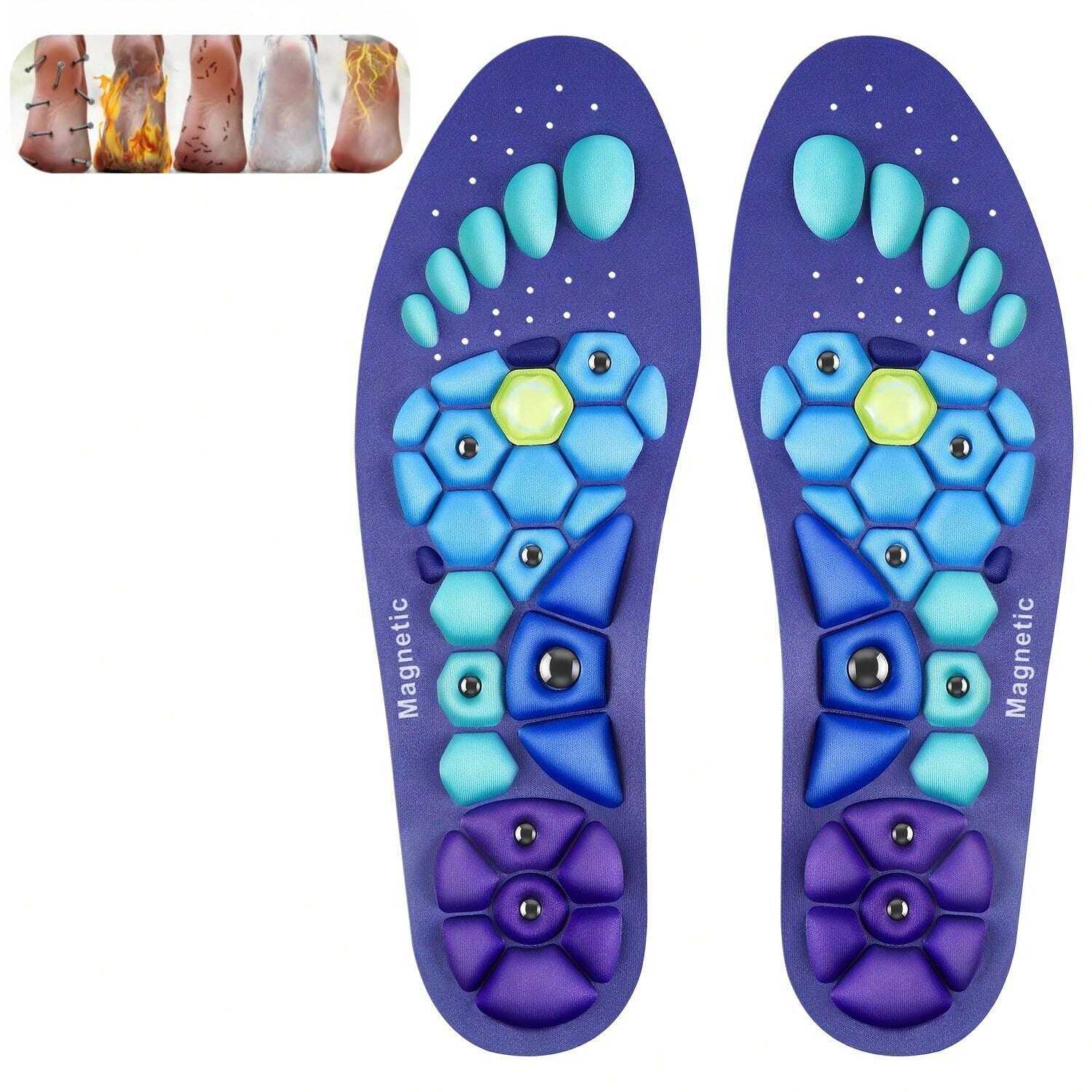 Acupressure Insoles For Men And Women Acupoint Massage Insoles With