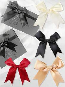 50 pièces Nœud d'emballage cadeau, mini nœud décoratif pour emballage de cadeau