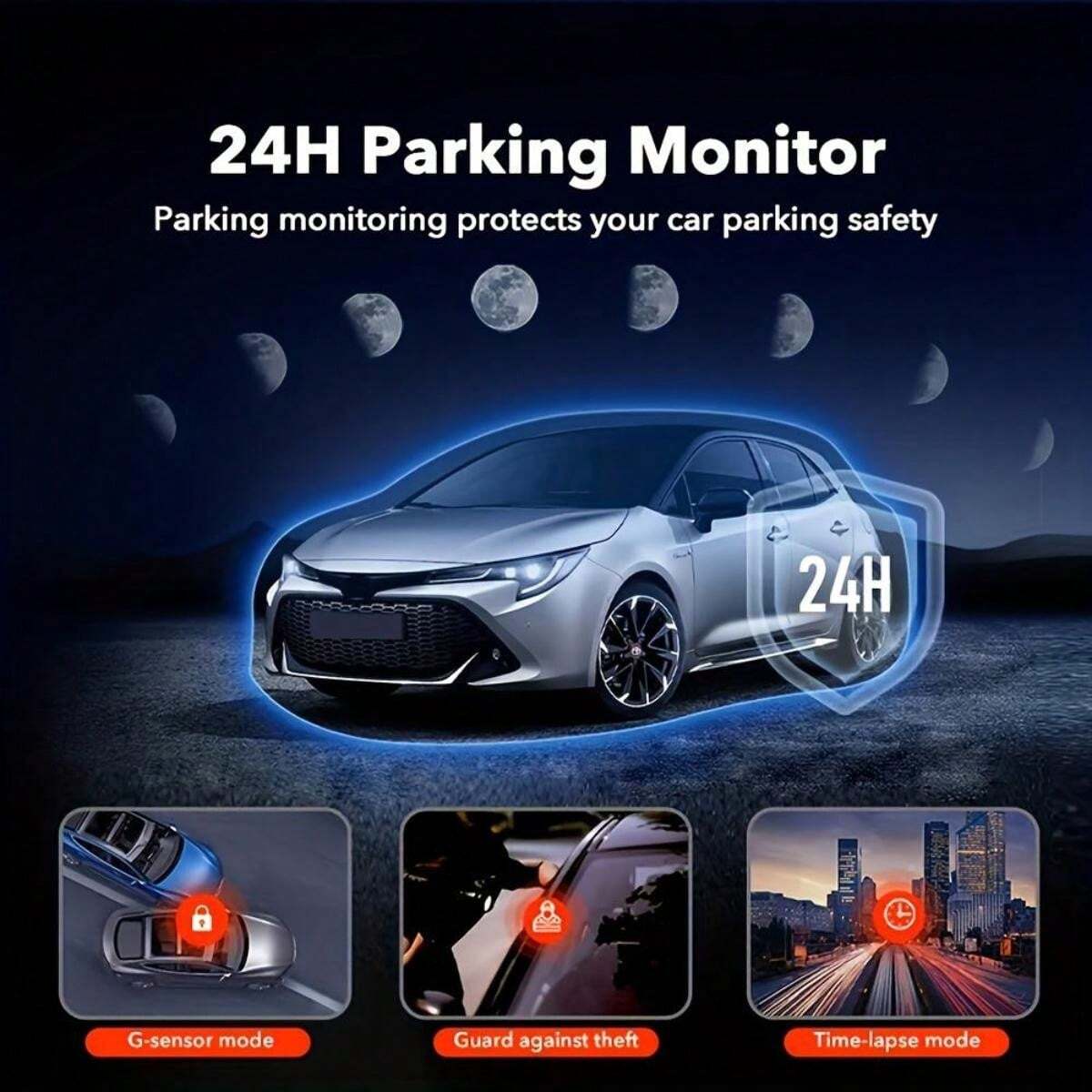 Hd 4K 2160P WiFi Car DVR Dash Cam Camera 2K 1440P 1080P Night Vision