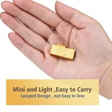 Stmagic金屬usb3.1隨身碟64gb C型otg 128gb隨身碟32gb U盤2合1掛繩,適用於鑰匙,智慧型手機,筆記型電腦,桌上型電腦 - 金色 - 查看 9