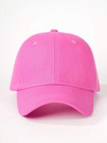 1pc Solid Color Baseball Cap,Adjustable,Sun Protection,Casual Outdoor,Suitable For Spring,Autumn,Travel,Beach Vacation, Unisex Young People Hat, Y2K Style