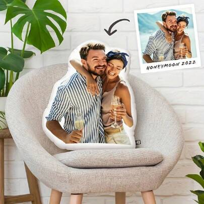 1pc Customized Photo Throw Pillow, Double-Sided High Definition Printing, Memorial Human Or Pet Design, Modern Style, Zipper Closure, Machine Washable, Digital Printing, Ideal Gift For All Seasons Washable Cozy Birthdays Children's Day Father's Day, For Graduation, For Christmas, For Weddings, For Housewarming Sofa, Bed, Car, Tea Room, Bedroom, Living Room, Breathable,Lightweight,Washable,Funny,Cute,Love,Soft,Comfortable,Elegant,Simple,Custom,Personalized,Unique,Ideal Gifts For Him,Ideal Gifts For Her,Him,Her,Boyfriend,Girlfriend,Dad,Mom,Family,Friends,For Anniversaries,For Mother's Day,For Birthdays,For Valentine's Day,For Graduation,For Father's Day,For Weddings,For Housewarming,Sofa,Bed,Car,Tea Room,Bedroom,Bathroom,Living Room,Dining Room,Customized Decorative Pillows,Halloween Edit