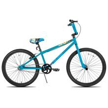HILAND 24 26 Inch BMX Bike For For Teen Bike And Adult Bikes, Beginner-Level BMX To Advanced Riders With 2 Pegs, Bicycles For Men And Women, Multiple Colors - Blue - View 7