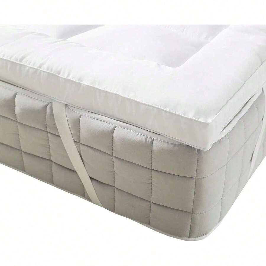 Plush Mattress Topper, TopSplitKing, 2 Inches Hypoallergenic