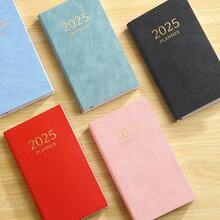 Sổ kế hoạch hàng ngày A6 2025: 155 tờ/310 trang, Chỉ mục tháng màu, Dày 0,67 inch, Thích hợp cho trường học và cuộc sống hàng ngày - A6 - Xem 3