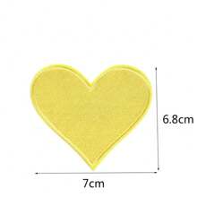 1/5/10/24Pcs Heart Iron On Patches, Cute Embroidered Applique Iron On/Sew On Patches For Clothing, Jackets, Hats,Backpacks, Jeans - Heart shape - View 15