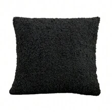 1 件土耳其风格毛绒枕套（无内芯），柔软厚实温暖纯色单面蓬松靠垫套，适合家庭客厅沙发卧室装饰 - 彩色 - 查看 21