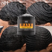 sevich Wave Pomade For Men 360° Waves Strong Hold, Pomade Kit-3pcs Set With Hair Brush And Silky Durag-Non-Greasy Hair Styling Paste With Biotin, Jojoba Oil, Mentha Haplocalyx - Easy Wash, Normal Hair Types - 2個 - 查看 3