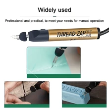1 Upgraded Thread Burner - Handheld Hot Welding Pen With Hot Melt Knife Strap, One Click Trimming, Burning And Melting - Suitable For DIY Handicrafts/Leather Making/Welding Projects