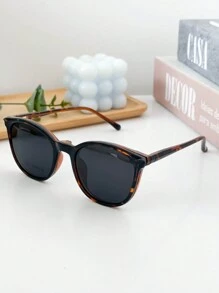 MELINDA MODA Women's Casual Fashion Glasses, Suitable For Daily Wear - Màu nâu Sô-cô-la - Xem 3