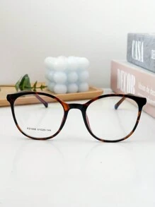 MELINDA MODA Women's Casual Fashion Glasses, Suitable For Daily Wear - Màu nâu Sô-cô-la - Xem 4