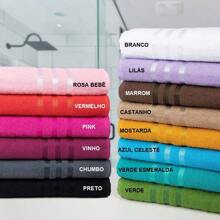 Large Thick Terry Bath Towel 100% Cotton Great Absorption Greece - 翡翠綠 - 查看 2