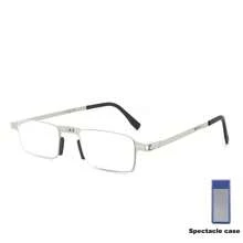 Ultra-Light Foldable High-Definition Reading Glasses, & Presbyopia Glasses With Strap & Case, Fashion Portable Vision-Enhancing Glasses For Men & Women - White - View 19