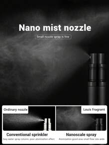 1pc 5ml Refilled Perfume Bottle With Spray Fragrance Pump Box Portable Travel Empty Cosmetics Container Mini Spray Atomizer Bottle, Bottom Filled With Portable Perfume Spray Empty Bottle - Multicolor - View 10