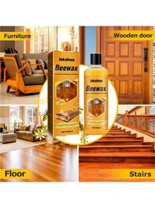jakehoe 1/2/3 pezzi Detergente per pavimenti, prodotto per protezione, pulizia e manutenzione del pavimento in legno, sgrassante, anti-polvere, lucidante, detergente per pavimenti in legno e mobili (consegna casuale di versione nuova e vecchia)