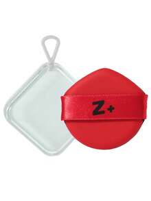 Z+ Bộ mút trang điểm 2 trong 1 (Kèm hộp đựng), dùng ướt và khô, có thể tái sử dụng, có thể giặt được, thích hợp cho phấn, dạng lỏng, cố định lớp trang điểm, mềm mại, dụng cụ chấm cho nam và nữ, bộ dụng cụ thiết yếu cho mùa hè mang theo khi đi du lịch/hàng ngày - Màu Đỏ Sâu - Xem 10