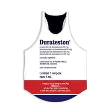 Boyfriend Style Tank Top For Men, Durateston RCM191 - Black - View 2