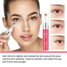 视黄醇眼霜 - 减少细纹、黑眼圈、眼袋和浮肿，增强皮肤亮度和保湿 - 适合所有皮肤类型 - 白色 - 查看 3