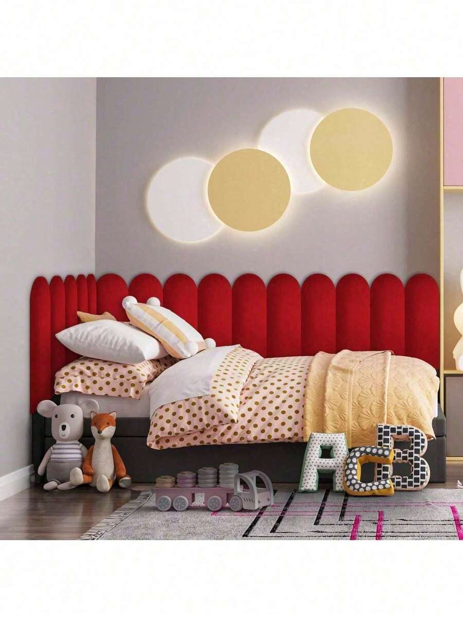 Cloud Upholstered King Bed Headboard Kit With 10 Modules SHEIN UK