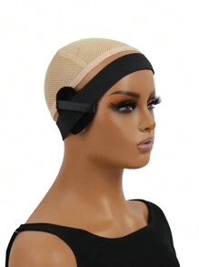 1Pc Edge Melt Band With Ear Protector For Lace Wigs Elastic BandWith Logo Personalized For Laying Lace Edge Hair Band - Multicolor - View 5