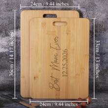 Personalized Bamboo Cutting Board, Custom Cheese Board, Christmas Gifts, Anniversary Gifts, Personalized Wedding Gifts, Housewarming Ideals, Family Gifts, Mother's Gifts, Gift For Father, Custom Kitchen Cutting Board, Engraved Bamboo Cutting Board