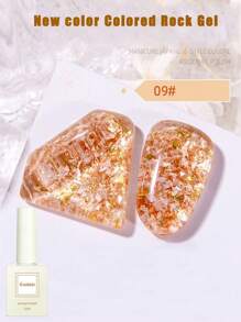 Dung tích 12ml Kiểu dáng Vỏ sò lấp lánh Màu sắc đá Gel Sơn móng tay Gel lấp lánh Đá quý trắng Lấp lánh Màu sắc thời trang Liệu pháp ánh sáng Vỏ sò Gel Nghệ thuật làm móng Sử dụng đèn LED làm móng Gel cơ sở sửa chữa, Lớp phủ gel sửa chữa Thích hợp cho phụ nữ sử dụng tại nhà. - Nhiều màu - Xem 8