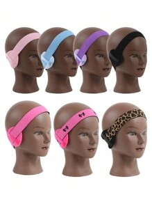 1Pc Edge Melt Band With Ear Protector For Lace Wigs Elastic BandWith Logo Personalized For Laying Lace Edge Hair Band - Multicolor - View 1