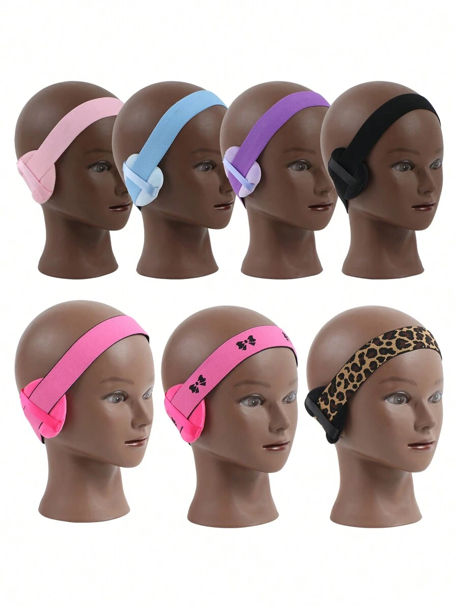 1Pc Edge Melt Band With Ear Protector For Lace Wigs Elastic BandWith Logo Personalized For Laying Lace Edge Hair Band - Multicolor - View 1