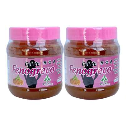 Gel de Fenogreco Busto y Glúteos (2 frascos)