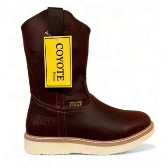 BOTA DE TRABAJO LIGERA CON SUELA DE POLIURETANO COSIDO WELT COYOTE