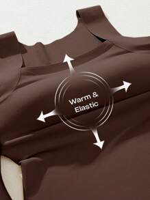 ChicMe 女式背心内置胸垫无缝无袖方领吊带背心高弹力修身休闲基本款分层衬衫