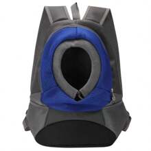 Kangaroo Backpack Bag For Walking/Transporting/Traveling Dog Cat Pet LR-0227 - 藍色 - 查看 3