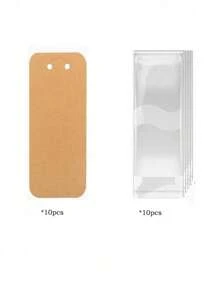 20/50/100pcs Gift Packaging Tags, Key Chains, Storage Cards, Necklace Display Cards - Multicolor - View 17