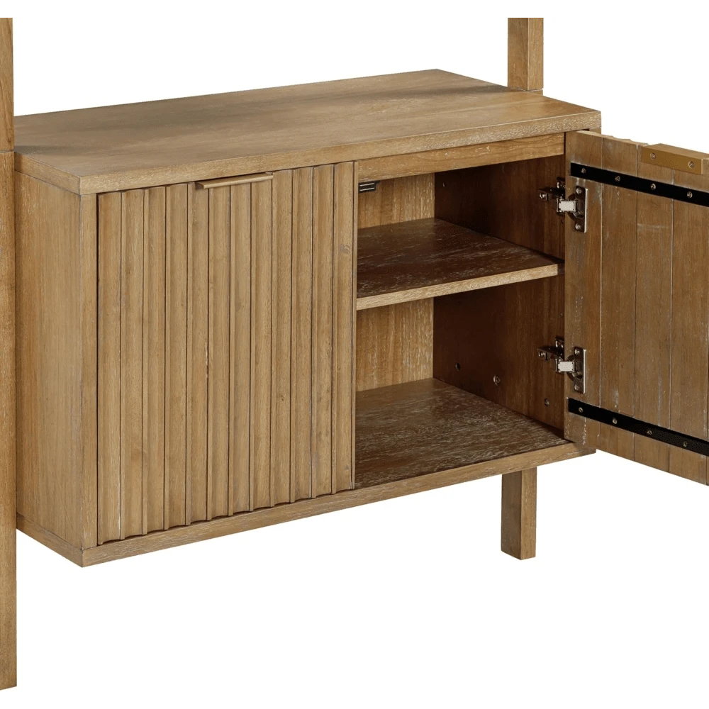 3Shelf Solid Wood Bookshelf, Wall Mounted Bookshelf With With