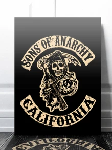 Kit 2 Decorative Plates/Frames Sons Of Anarchy 21x29/29x42 - 21x29(無框) - 查看 2