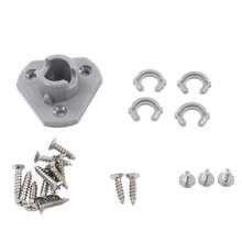 Blind Corner Cabinet Tray 2 Tier Height Adjustable Strong Load Bearing Cabinet Swing Pull Out Organizer Right Open - Grey - View 1