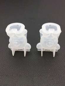 小立方体几何蜡烛模具香薰蜡烛硅胶模具 - 彩色 - 查看 8