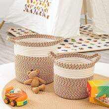 1 giỏ đựng đồ bằng dây thừng, giỏ đựng đồ dệt tay theo phong cách Boho, hộp đựng đồ dệt thủ công, giỏ đựng đồ trang trí để đựng đồ chơi, phòng khách, phòng ngủ, ký túc xá, phòng tắm, phòng giặt ủi, giỏ, phòng tắm, giỏ quà tặng, giỏ, giỏ, hộp, thùng màu trắng, quà tặng, giỏ đựng đồ, giỏ giá rẻ, giỏ dễ thương để đựng quà tặng, giỏ đan, hộp đựng đồ, giỏ quà tặng cho phụ nữ, giỏ đựng đồ giặt màu đen, giỏ đựng quần áo, giỏ lưới, đồ dùng trong phòng, sắp xếp nhà cửa, dụng cụ gia đình, rây lọc mì ống, bồn rửa, bồn rửa, chậu rửa - Nhiều màu - Xem 11