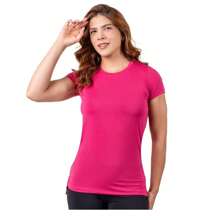 Blusa Tapa Bumbum feminina Camiseta Para Treino Vest Leg Academia UV Camisa dry fit tampa drifit dri - Azul - Visão 4