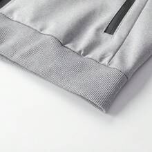 New American Style 2pcs Hooded Sports Casual Tracksuit Set For Spring Autumn
