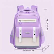 New Elementary School Students Schoolbag 1-3-6-9 Grades 6-12-16 Years Old Boys And Girls To Reduce The Burden Of Children's Large-Capacity Shoulders Backpacks