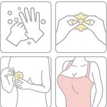 20/40 件一次性乳头贴乳房遮瑕乳头贴胸罩垫自粘式无显示胸罩乳饼 - 多色 - 查看 4