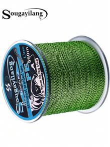 SOUGAYILANG 钓鱼线 150 米 350 米 550 米 4 股超强编织钓鱼线斑点迷彩 PE 线隐形复丝鲤鱼钓鱼线
