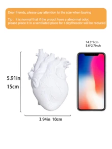1 lọ hoa hình trái tim trang trí chậu hoa bằng nhựa hiện đại độc đáo theo phong cách nghệ thuật Bắc Âu bình trang trí cho nhà quà tặng đám cưới để bàn trang trí phòng khách - Nhiều màu - Xem 9