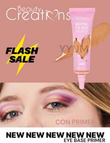 Primer para sombras parpados Prebase ojos Beauty Creations ORIGINAL - TONO ''DUNE'' - Ver 1
